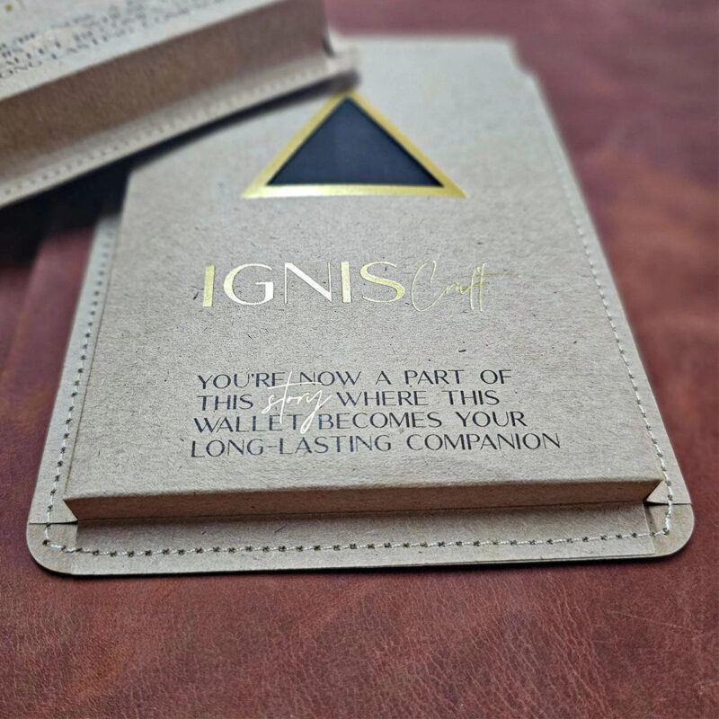 Leather Passport Wallet | Voyager Carnelian - Image 8