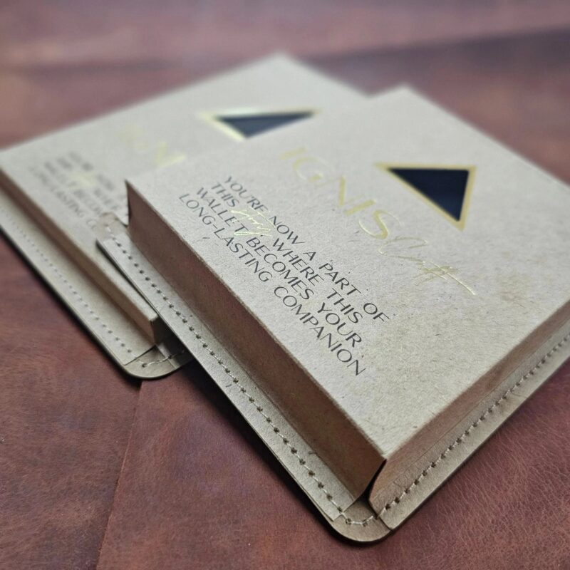 Leather Passport Wallet | Voyager Carnelian - Image 7