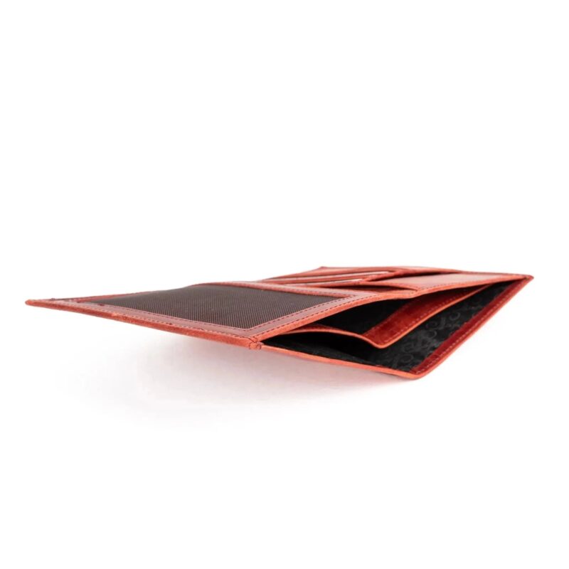 Leather Passport Wallet | Voyager Carnelian - Image 6