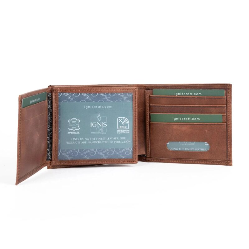 Men's Leather Wallet | Dual Flip Jasper - Image 9