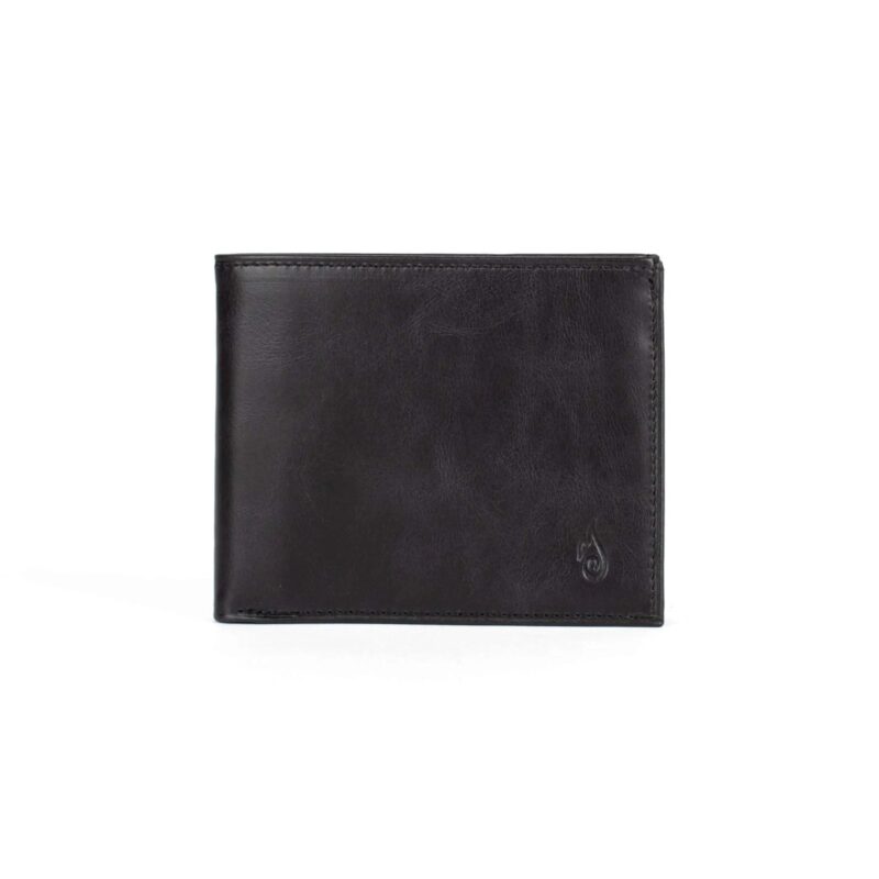 Men’s Leather Wallet | Essential Slim Obsidian - Image 5