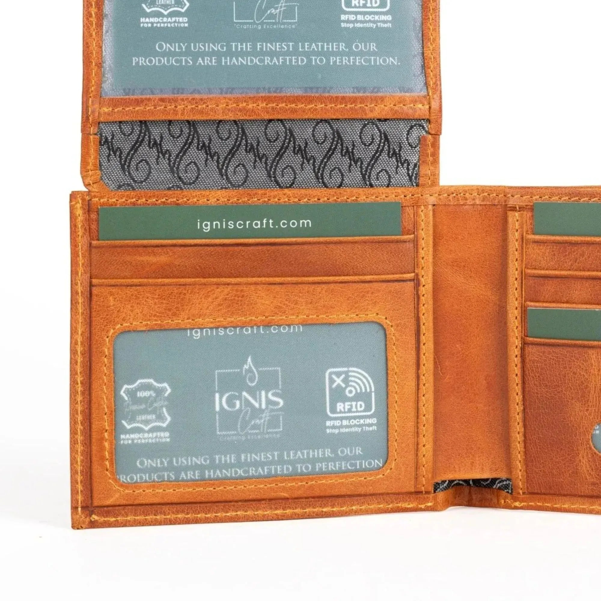 Men's Leather Wallet | Solstice Amber - Image 9