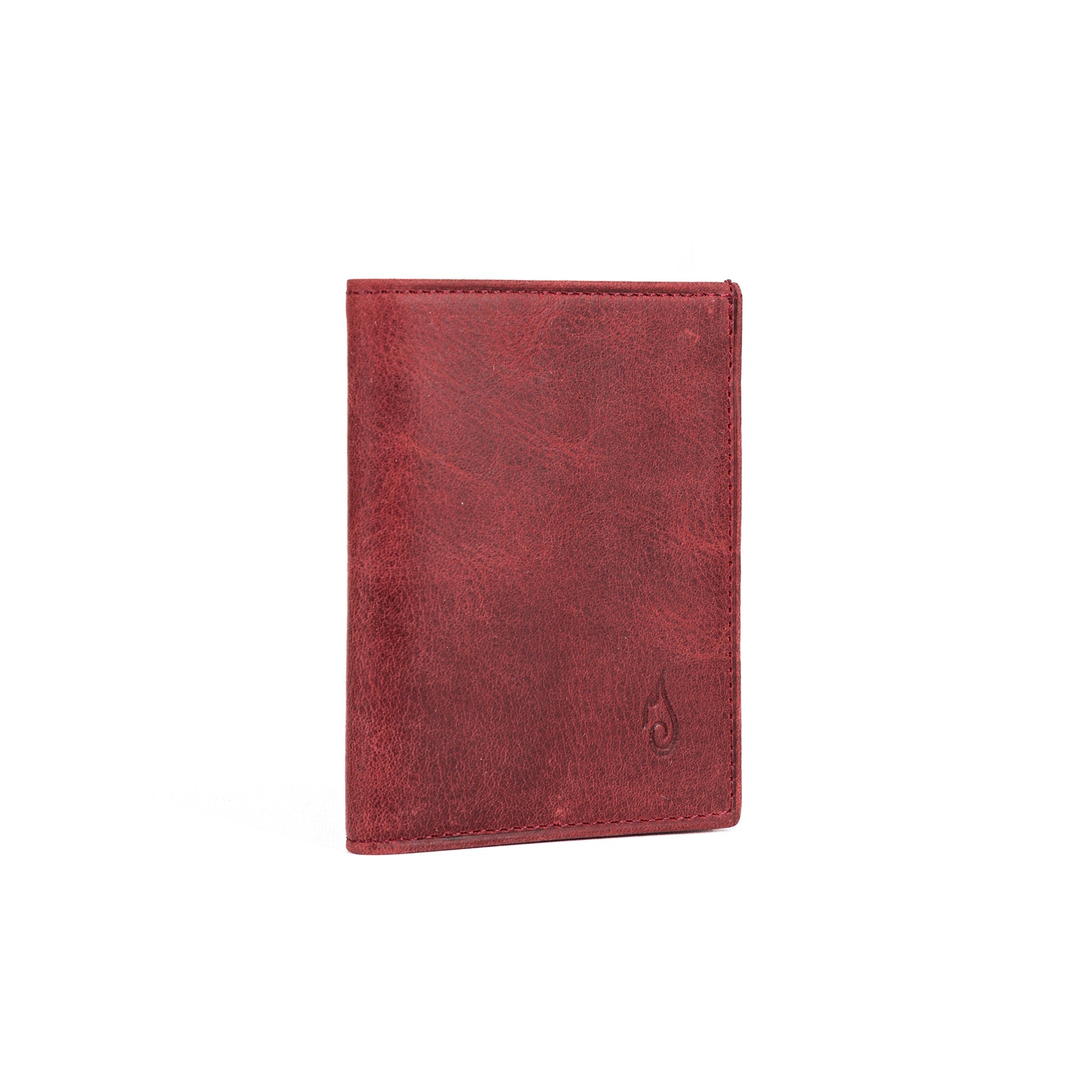 Minimalist Men's Leather Wallet | Apex Garnet - Image 4